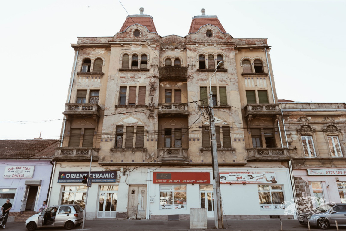Clădiri boulevard Maniu Heritage of Timișoara