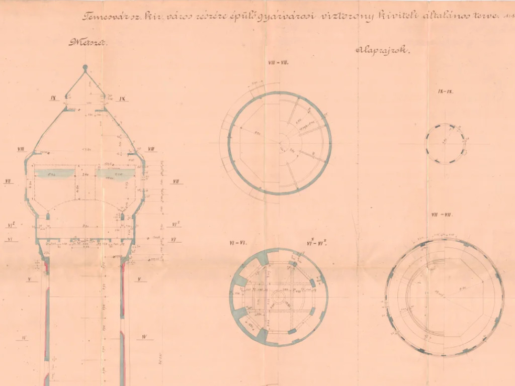 Proiectul Castelului de Apă din cartierul Fabric